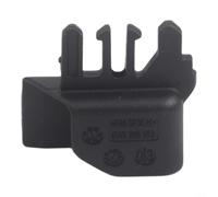 Clips para cubierta de maletero 8W9868953 8W9868954 para Q7 para A4 S4 para ALLROAD, par de clips de fijación para estante trasero de persiana enrollable (negro derecho)