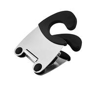 Clips para cuchara de olla, agarre antiquemaduras, accesorios de cocina, 2 colores para espátula, tenedor, cuchara para mostrador