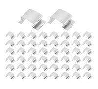 Clips para de invernadero, 50 clips de jardín, accesorios reutilizables en forma de G, portaconectores portátiles para plantas de pimienta de orquídeas en interiores