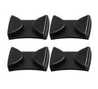 Clips para gafas de esquí - Soporte para gafas de casco ABS de 1,89 1,18 0,47 pulgadas, paquete de 4 organizadores de equipos de invierno, bloqueo de protección de visión antideslizante para snowb