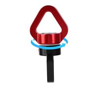 Clips para ganchos de escalada: dispositivo de mosquetón giratorio con bloqueo de 30 kn, conector de cuerda, equipo de seguridad de aluminio, herramienta de fijación segura | Solución de carga confiab