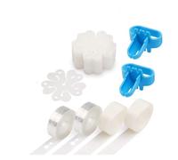 Clips Para Globos Kit de tiras decorativas for globos | For arco guirnalda atar herramienta punto pegamento flor Clip for fiesta boda cumpleaños