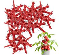 Clips para injertos, clips de injerto | Flamp de soporte para injertos de plantas - Pinza de soporte para berenjenas, clips de fijación de crecimiento de plantas de interior para tomates