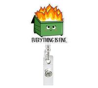 Clips para insignias retráctiles - Carrete de tarjeta de enfermera y estudiante, soporte de identificación de dibujos animados | Función de mecanismo retráctil suave, ventaja práctica sobre el