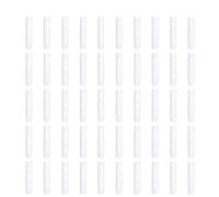 Clips para Invernadero, Abrazaderas de Tubo para Marcos, 50 Piezas, Blanco, ABS + PC - Resistente a Temperaturas Extremas, Instalación Fácil, para Jardines y Agricultura (8,5cm)