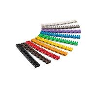 Clips para marcar Cables Goobay 0-9" por diámetro, de Colores Coloreado 2,5 mm