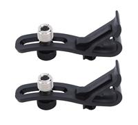 Clips para micrófono de tambor a prueba de golpes, soporte de micrófono ajustable para soporte de micrófono, abrazadera de micrófono estándar, clip de tambor
