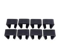 Clips para Muebles de Patio 8Pcs, Sujetadores para Muebles de Ratán, Canales de 4,3cm, Clips para Sofá Seccional - Resistentes y Fáciles de Instalar, Uso en Interiores y Exterior (Paquete de 8