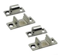 Clips para panel de campana extractora, 2 pares, ganchos de metal y cierres magnéticos, retención segura del filtro, construcción para mantenimiento de electrodomésticos de cocina