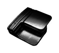 Clips para pantalones ajustables para la cintura, clip de metal, tensor de cintura, negro, 7,5 x 4,6 cm, 7.5x4.6cm, poliéster