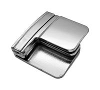 Clips para pantalones ajustables para la cintura, clip de metal, tensor de cintura, negro, 7,5 x 4,6 cm, 7.5x4.6cm, poliéster