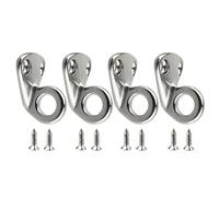 Clips para parachoques de , 4 ganchos de resorte de acero inoxidable, soportes para , para valla de muelle, , , vela, parachoques, toldos, yates