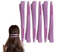 Clips para peinados - Horquillas para cabello seccionado, pinzas para cabello antideslizantes | 6 pinzas para cabello grueso, portátiles para peinados por presagio, niñas