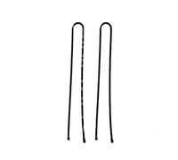 Clips para Pelo Eurostil 200 Horquillas Bronce 70 mm 200 Unidades