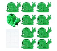 Clips para plantas - Clips de tallo de flor en forma de caracol | Soportes decorativos para cultivo de flores sin taladrar para tomates, pepinos, rosas, arbustos