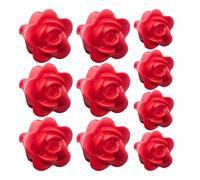 Clips para plantas trepadoras - 10 clips de fijación de vid en forma de flor - Fijador de plantas verdes, herramienta de soporte con adhesivo para jardinería de cables de alambre