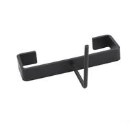 Clips para postes de valla, abrazadera de panel de hormigón, soporte de seguridad de aluminio de 3 x 1 pulgada para fijación de tablero de grava, cierre de valla de jardín