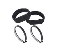 Clips para puños de pantalón, banda de seguridad reflectante para el tobillo, bandas de seguridad para el tobillo, 1 juego de ajustador de pantalones para equitación, deportes, bicicleta,