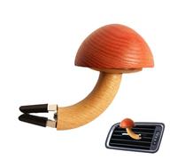 Clips para rejilla de ventilación de coche, decoración de perfume, difusor de madera maciza con aromas lindos y naturales | Clips para rejilla de ventilación para interior de coche para cumpleaños, W