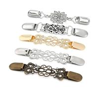 Clips para ropa de mujer, clip de cintura vintage de 5 piezas para vestidos, clip para cardigan, para mujer, blusas, suéteres, bufandas, bufandas, capas, cárdigans, ropa, accesorios, ocio, P