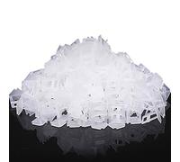 Clips para sistema de nivelación de azulejos, espaciadores niveladores de azulejos de 500 piezas, sistema de nivelación de azulejos para instalación profesional de azulejos de cerámica y piedra (1/8