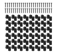 Clips para soporte de pantalla de ventana: sujetadores de marco, dispositivo de 48 piezas para asegurar paneles, componente para retención de pantalla, muebles para el hogar, hardware de reparación pa