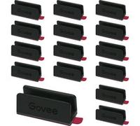 Clips para tubo de luz neón negro