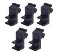 Clips para Varilla de Soporte de Cubierta de Tonneau, Abrazaderas de Repuesto de plástico Duro Duradero para Cubierta de Caja de camión Plegable Dura ultraflexible, Juego de 5