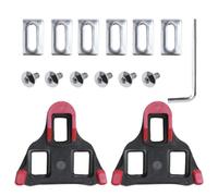 Clips para zapatos de ciclismo, tacos Look para zapatos de ciclismo | 2X Tacos para zapatos de pedales de ciclismo - Calas para ciclismo de interior y de carretera, clips para bicicleta de carretera p