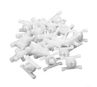 Clips Plástico para bmw para e10 para e21 para e30 Moldura 20 para uds | Plástico nylon , ajuste 8mm, agua, para molduras laterales, pack 20 unidades