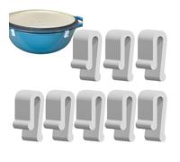 Clips protectores de tapa - Silicona de alimenticio | Protector de esmalte para tapa de horno Clips para de horno | Guardias de Lida del arrabio para la cocina que cocina la horna
