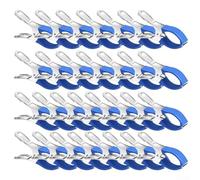 Clips robustos para cubierta de piscina, 10 piezas/30 piezas de acero inoxidable para una protección fiable contra los elementos (30 piezas azules)