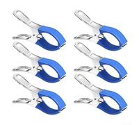 Clips robustos para cubierta de piscina, 10 piezas/30 piezas de acero inoxidable para una protección fiable contra los elementos (6 piezas azules)