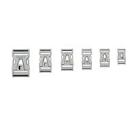 Clips Steckschnalle 15 Mm Single Adjust (Pebbles)