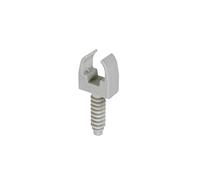 Clips Tubo Y Taco Ø 16 Mm Gris Bolsa De 100