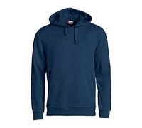 CliQue Basic Sudadera con Capucha, Azul (Dark Navy), 4XL para Hombre