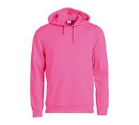 CliQue Basic - Sudadera con Capucha para Hombre Rosa Rosa (Bright Cerise) 24-28