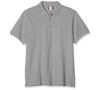 CliQue Classic Lincoln Polo Camisa, Gris (Grey Melange), M para Hombre