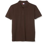 CliQue Classic Lincoln - Polo para Hombre Marrón Marrón (Dark Mocca) S