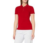 Clique Classic Womens Marion, Polo para Mujer, Rojo, 38 EU (Talla fabricante:Medium)