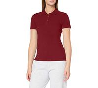 Clique Classic Womens Marion, Polo para Mujer, Rojo (Burgundy), 34 EU (Talla fabricante:X-Small)