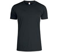 Clique Basic Active tee Camiseta, Negro, XX-Large para Hombre