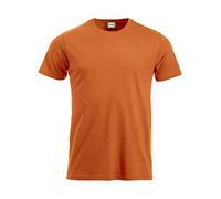 CliQue New Classic Camiseta, Naranja, XL para Hombre