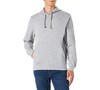 CliQue Sudadera básica con Capucha para Hombre, Opaca, Gris (Grey Melange), M