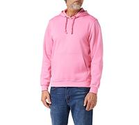 CliQue Sudadera básica con Capucha para Hombre, Rosa (Rosa Brillante), XXL, Rosa (Bright Pink), XXL