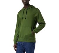CliQue Sudadera básica con Capucha para Hombre, Verde (Verde Botella)., L