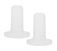 CLISPEED 1 Juego De Comedero Y Bebedero De Plástico para Pollos Pollitos Aves De Corral Bebedero Automático para Pájaros Jaulas para Mascotas PP Color Blanco
