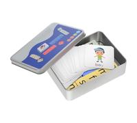 CLISPEED 1 Juego De Tarjetas De Palabras De Ortografía Bloques De Letras para Ortografía Tarjetas De Memoria del Alfabeto Juegos De Ortografía para De 8 A 10 Años Bloques De