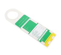 CLISPEED 1 Juego Kit de Etiquetas de Estado y Soporte para Andamios Inspección de Seguridad Resistente y de Usar
