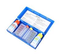 CLISPEED 1 juego Kit de Reactivos para Pruebas de Agua de Piscina y Spa Química para Análisis de Ph Alcalinidad y Prueba Rápida y Precisa para y Spas